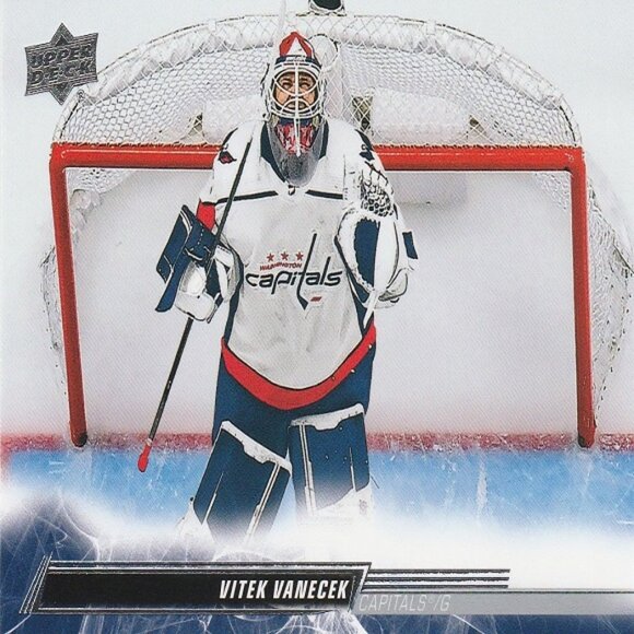 Vitek Vanecek Hockey Card Collection - 2 Card Set - Picture 2 of 3